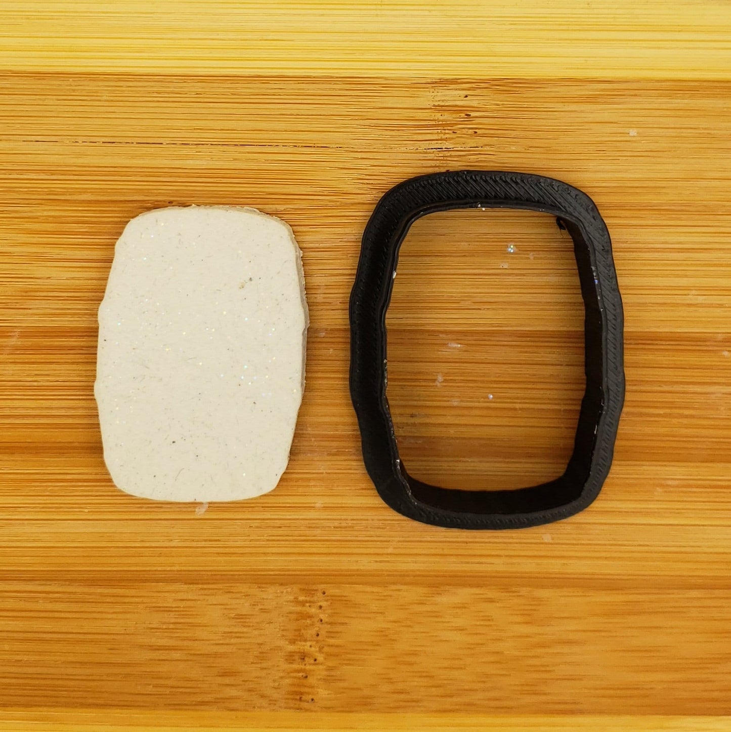 Whiskey Barrel Shaped Plastic Cookie Cutter - Polymer Clay Cutter - Fondant Cutter - Craft Cutters - 3d Printed Cookie Cutter