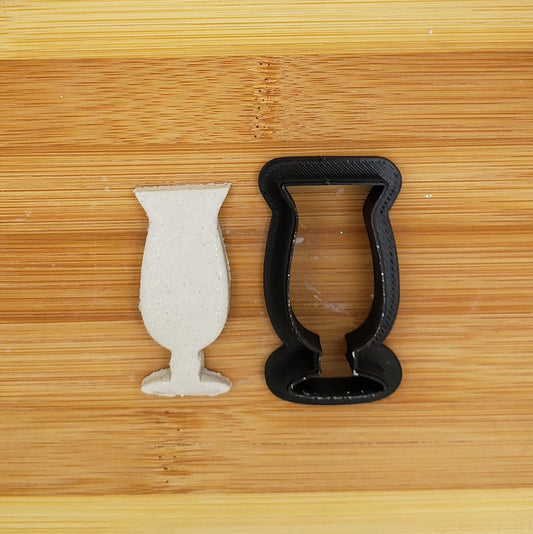 Beer Glass Shaped Plastic Cookie Cutter - Polymer Clay Cutter - Fondant Cutter - Craft Cutters - 3d Printed Cookie Cutter