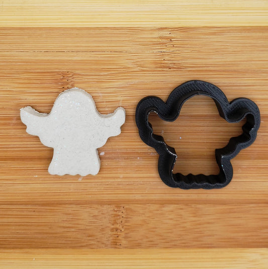 Ghost Shaped Plastic Cookie Cutter - Polymer Clay Cutter - Fondant Cutter - Craft Cutters - 3d Printed Cookie Cutter