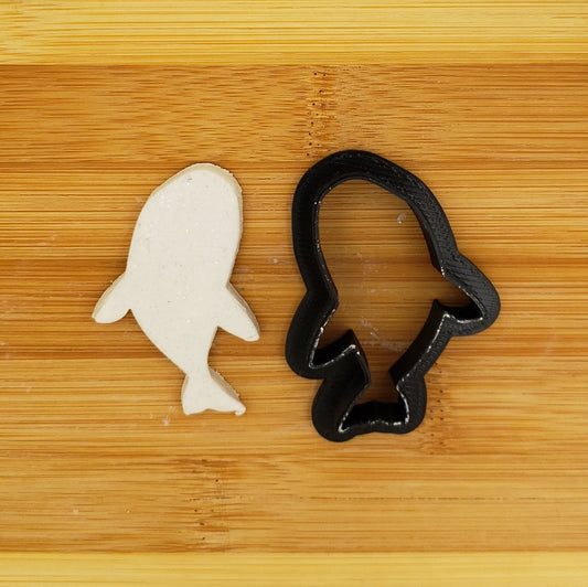 Shark Shaped Plastic Cookie Cutter - Polymer Clay Cutter - Fondant Cutter - Craft Cutters - 3d Printed Cookie Cutter