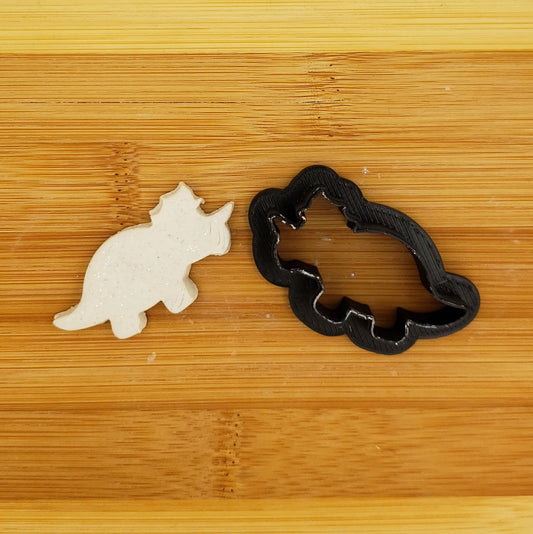 Dinosaur Shaped Plastic Cookie Cutter #2 - Polymer Clay Cutter - Fondant Cutter - Craft Cutters - 3d Printed Cookie Cutter