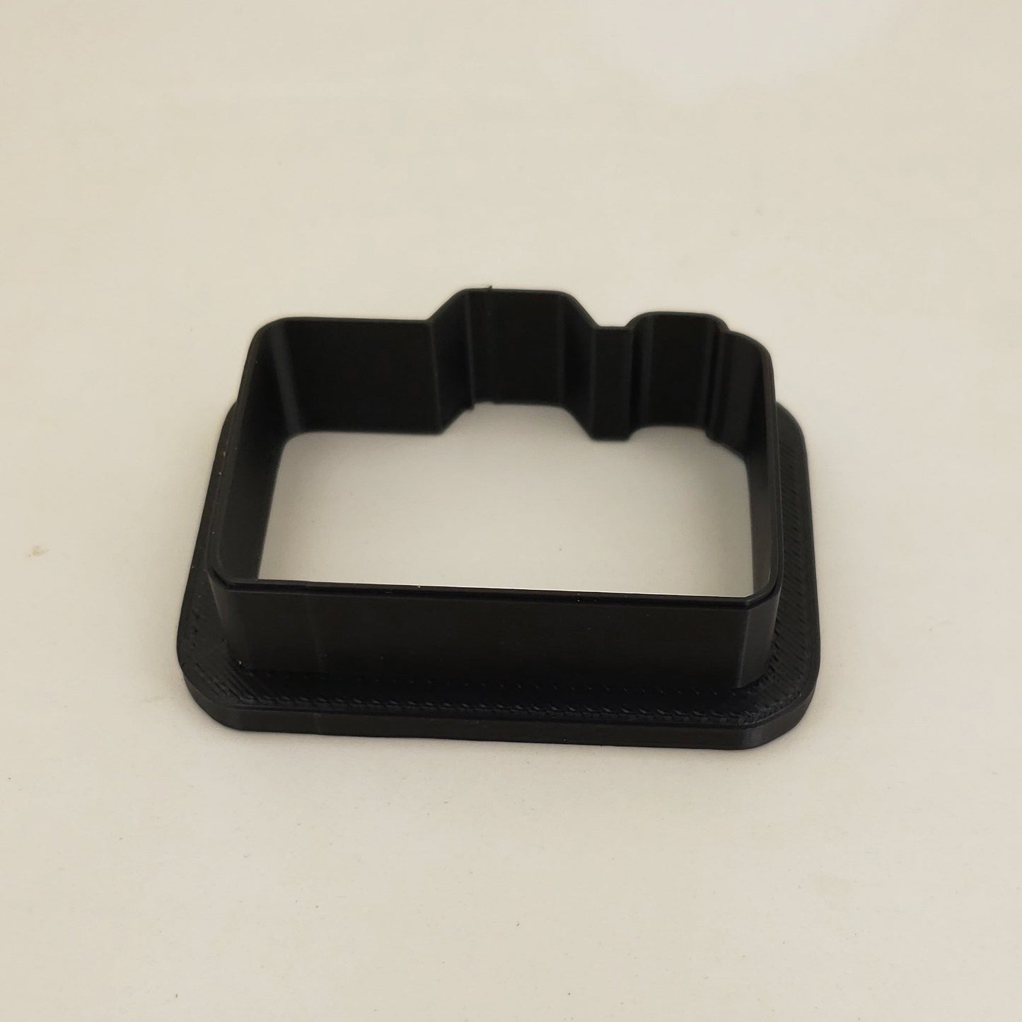 Camera Shaped Plastic Cookie Cutter - Polymer Clay Cutter - Fondant Cutter - Craft Cutters - 3d Printed Cookie Cutter