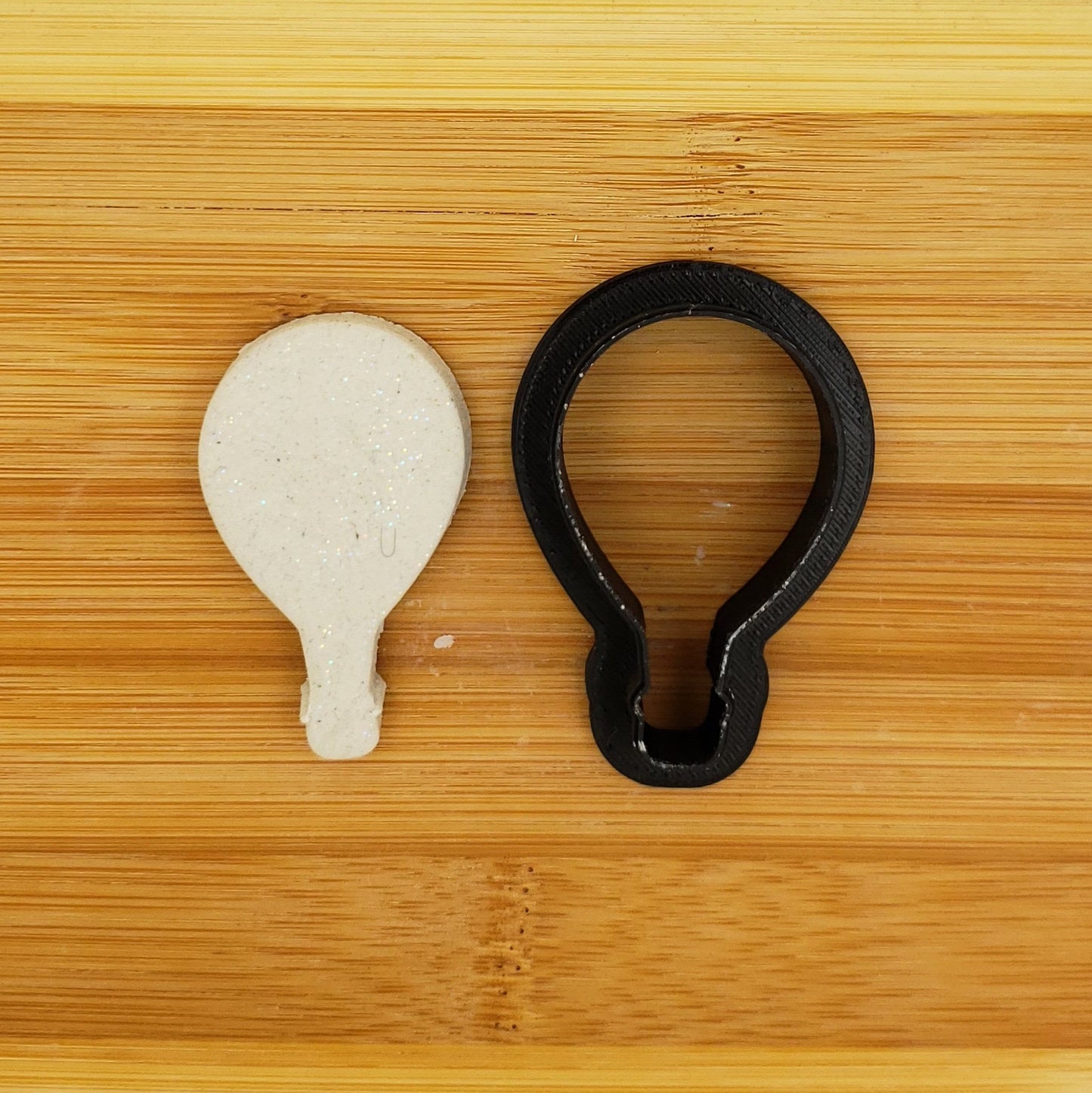 Hot Air Balloon Shaped Plastic Cookie Cutter - Polymer Clay Cutter - Fondant Cutter - Craft Cutters - 3d Printed Cookie Cutter