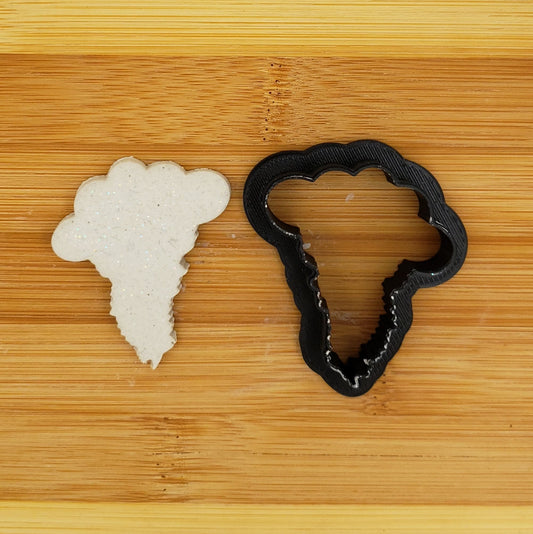 Tornado Shaped Plastic Cookie Cutter - Polymer Clay Cutter - Fondant Cutter - Craft Cutters - 3d Printed Cookie Cutter