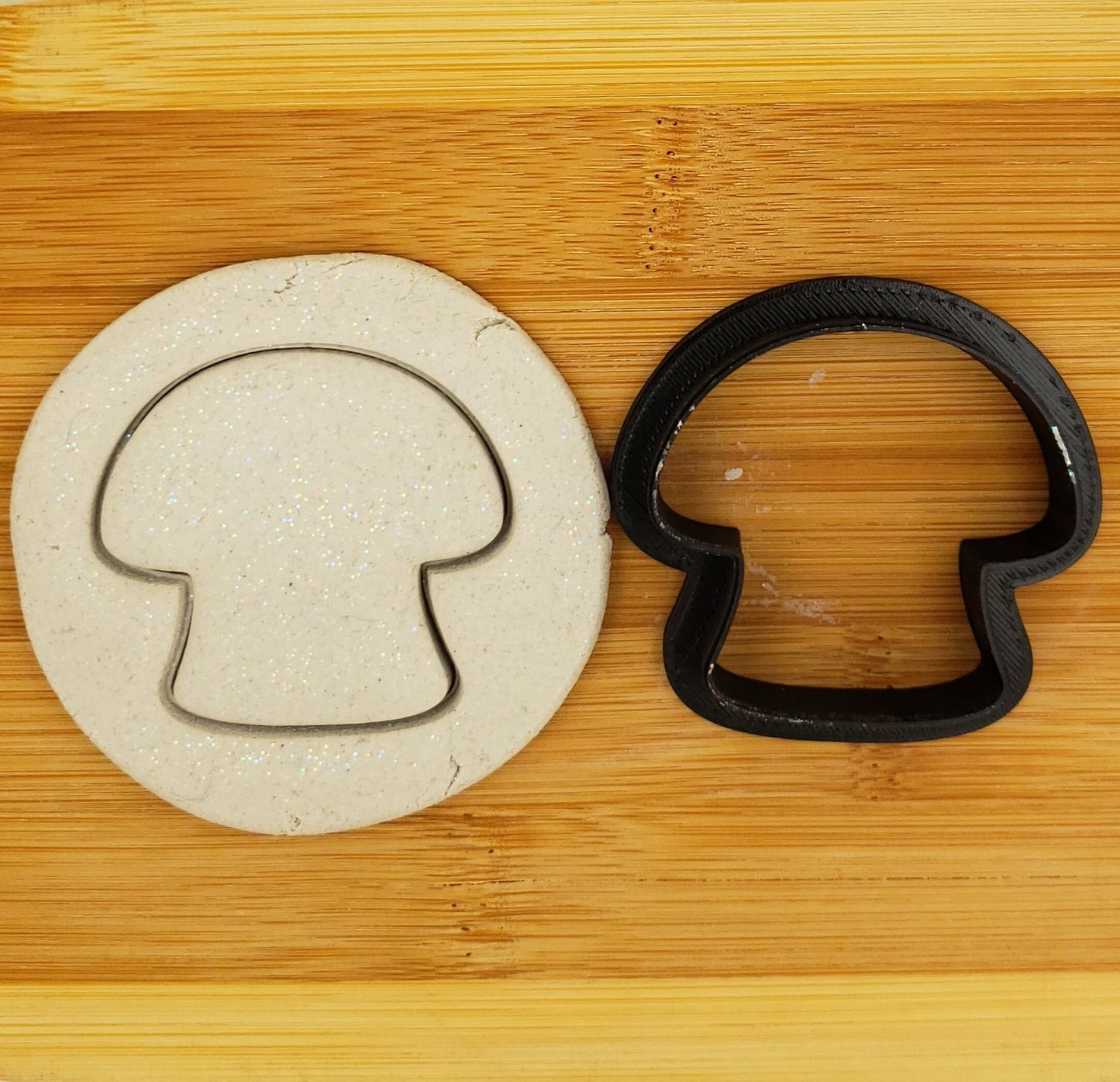 Mushroom House Shaped Plastic Cookie Cutter - Polymer Clay Cutter - Fondant Cutter - Craft Cutters - 3d Printed Cookie Cutter