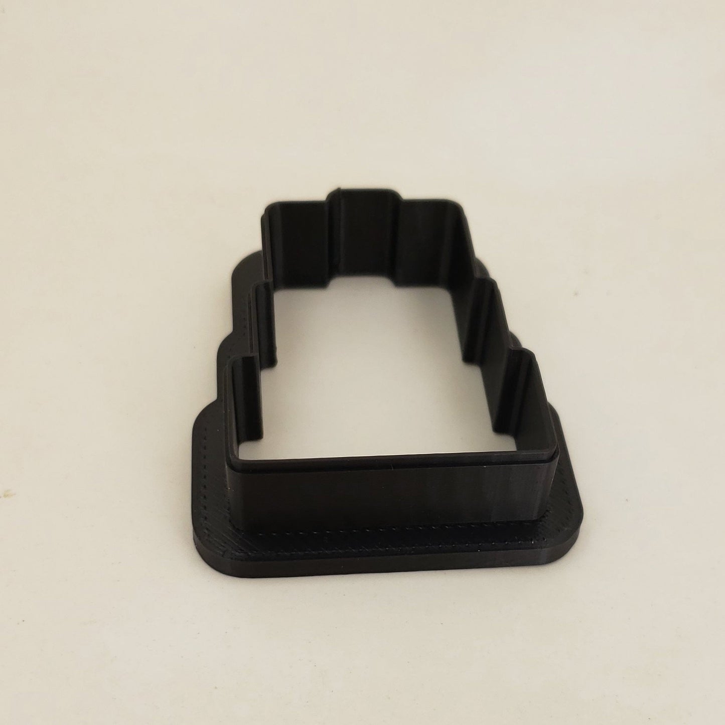 Stacked Suitcases Shaped Plastic Cookie Cutter - Polymer Clay Cutter - Fondant Cutter - Craft Cutters - 3d Printed Cookie Cutter