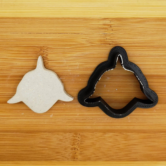 Shark Face Shaped Plastic Cookie Cutter - Polymer Clay Cutter - Fondant Cutter - Craft Cutters - 3d Printed Cookie Cutter