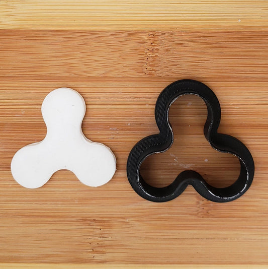 Fidget Spinner Shaped Plastic Cookie Cutter