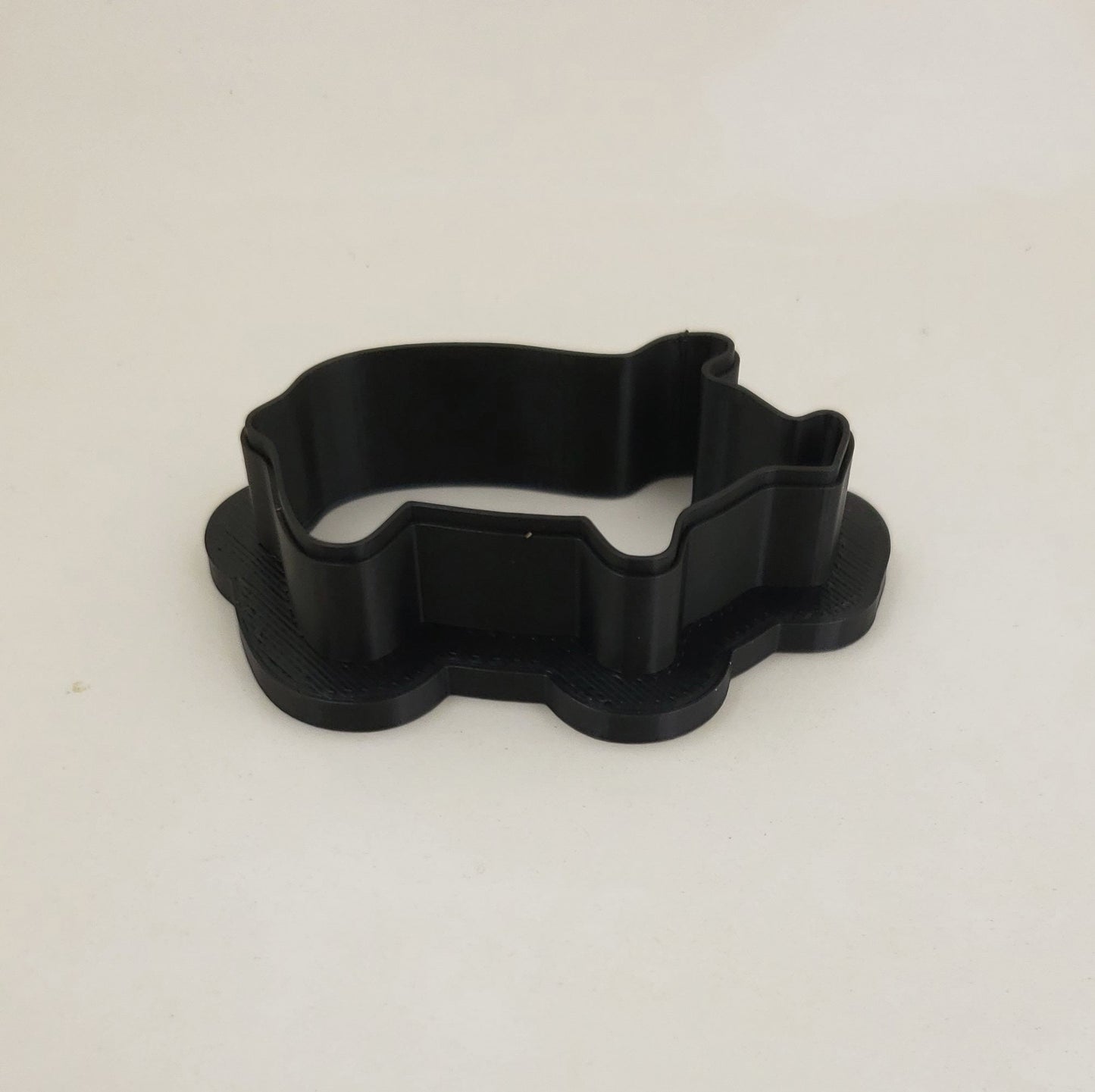 Pig Shaped Plastic Cookie Cutter - Polymer Clay Cutter - Fondant Cutter - Craft Cutters - 3d Printed Cookie Cutter
