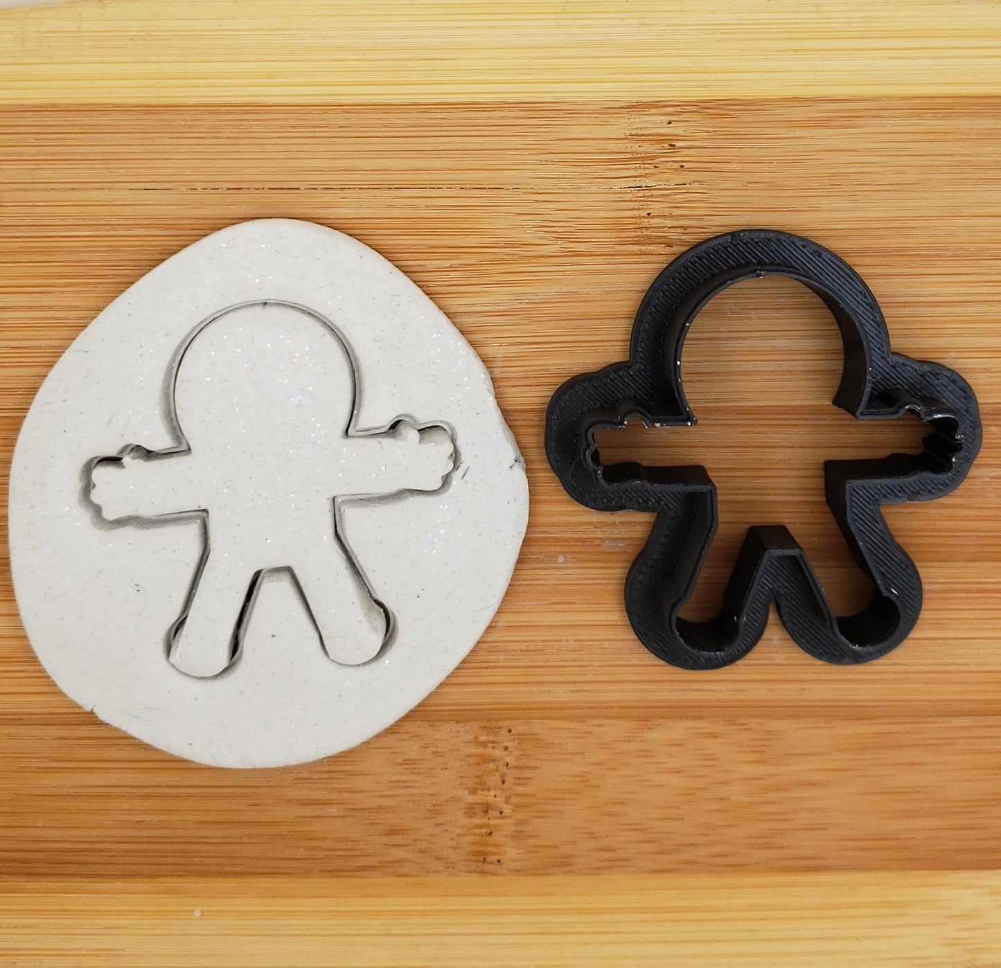 Astronaut Shaped Plastic Cookie Cutter - Polymer Clay Cutter - Craft Cutters - Fondant Cutter - 3d Printed Cookie Cutter