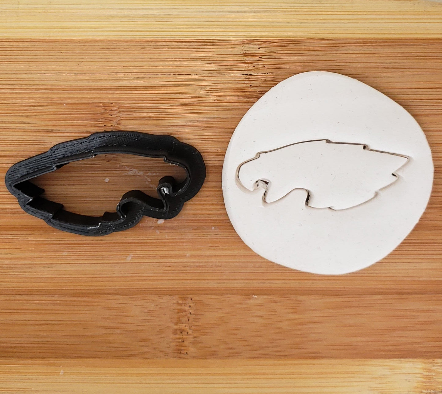 Philadelphia Eagles Shaped Plastic Cookie Cutter