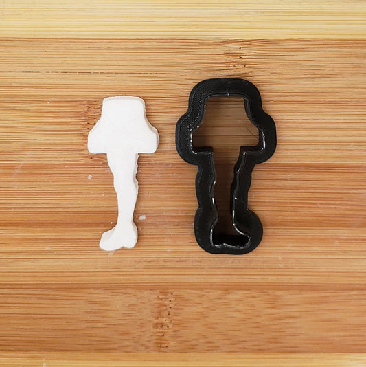 Leg Lamp Shaped Plastic Cookie Cutter