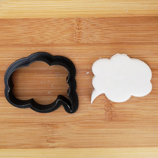 Cloud Speech Bubble Cookie Cutter