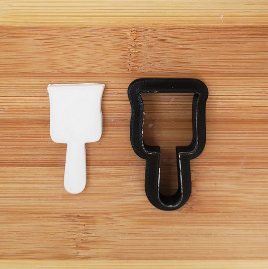 Paintbrush Shaped Cookie Cutter