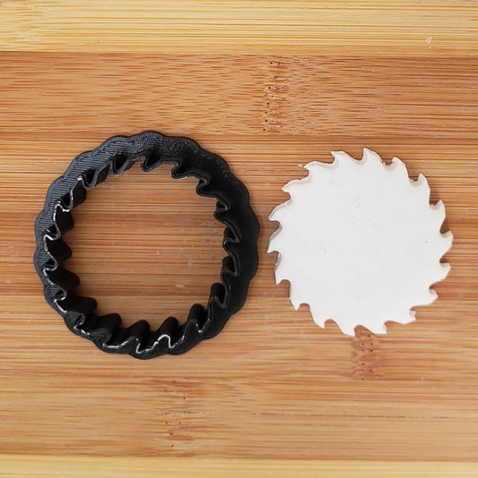 Saw Blade Shaped Cookie Cutter