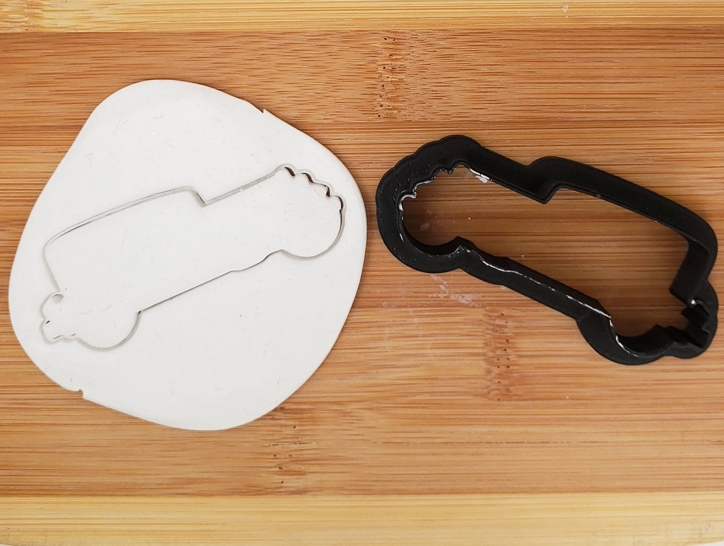 Vintage Antique Car Shaped Cookie Cutter