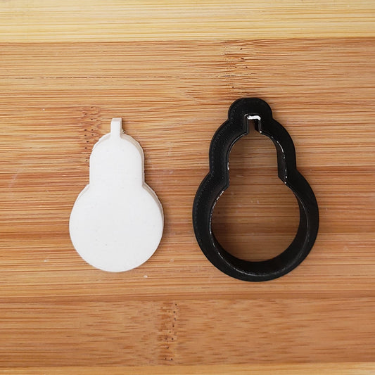 Pear Shaped Plastic Cookie Cutter