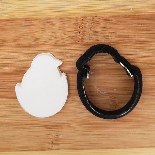 Chicken in Egg Shaped Cookie Cutter