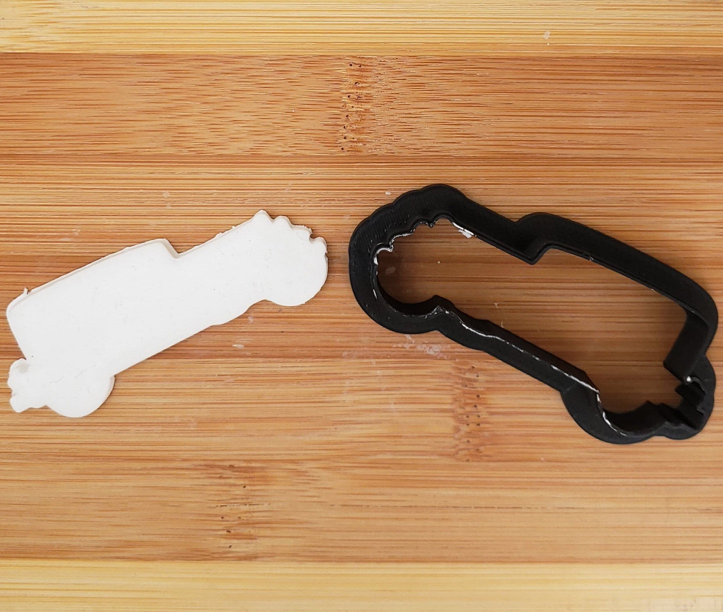 Vintage Antique Car Shaped Cookie Cutter