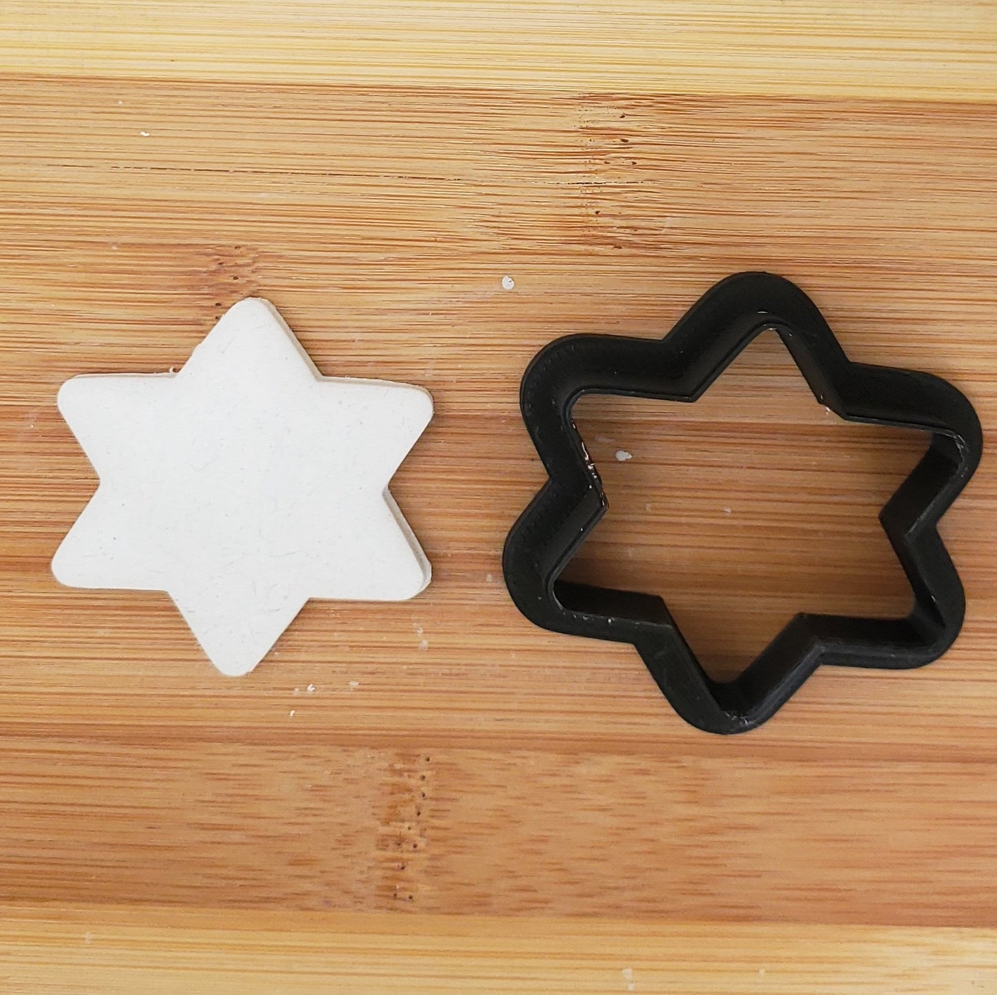 6 Point Star Shaped Cookie Cutter