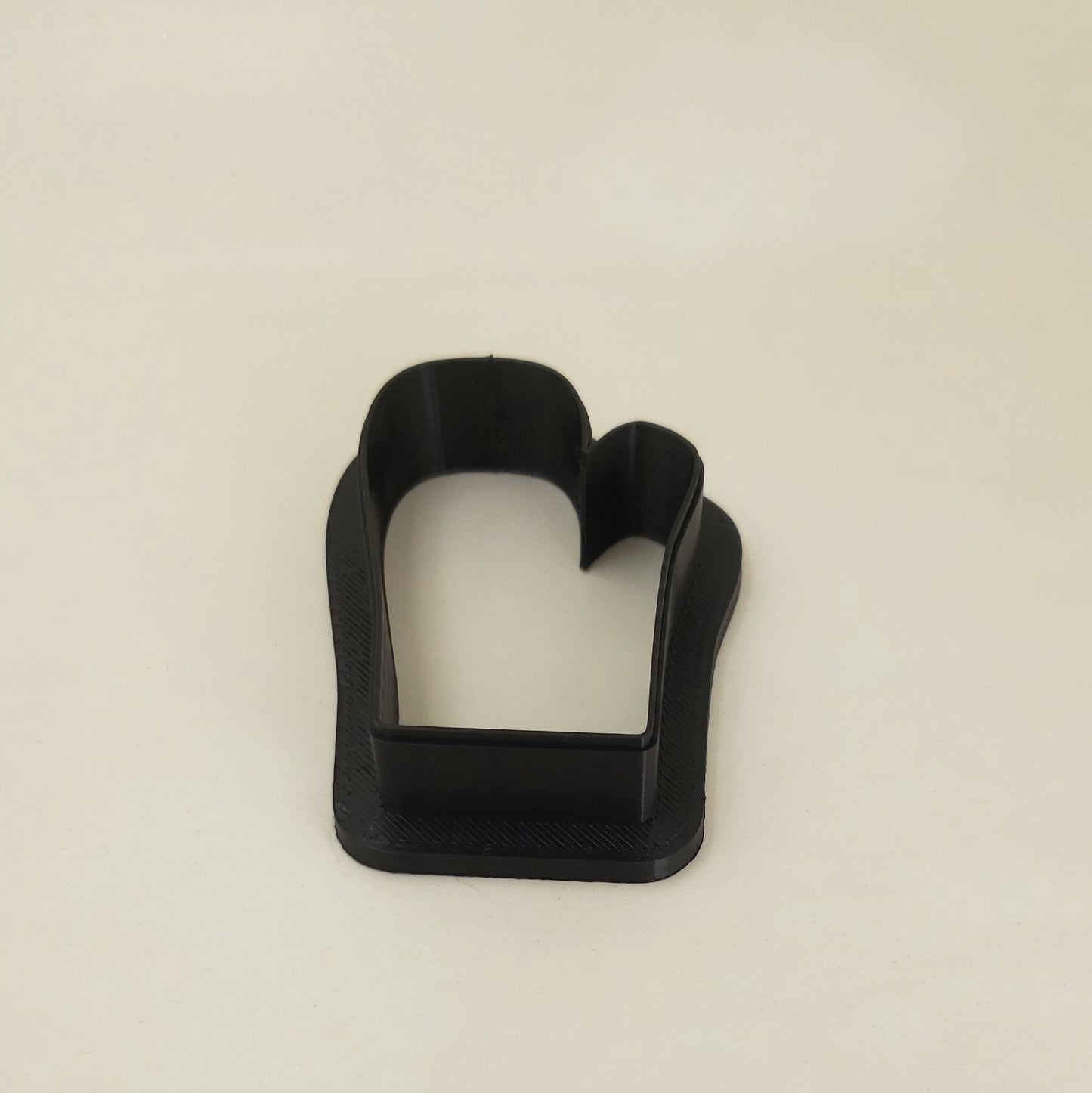 Oven Mitt Shaped Plastic Cookie Cutter