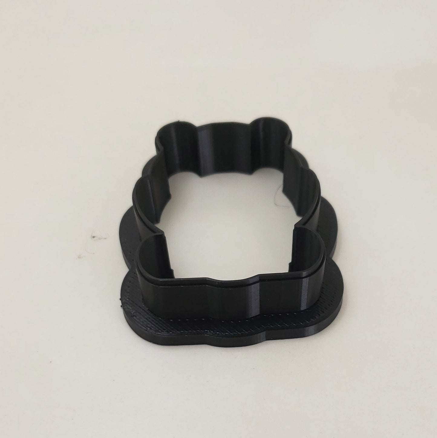 Panda Bear Shaped Plastic Cookie Cutter