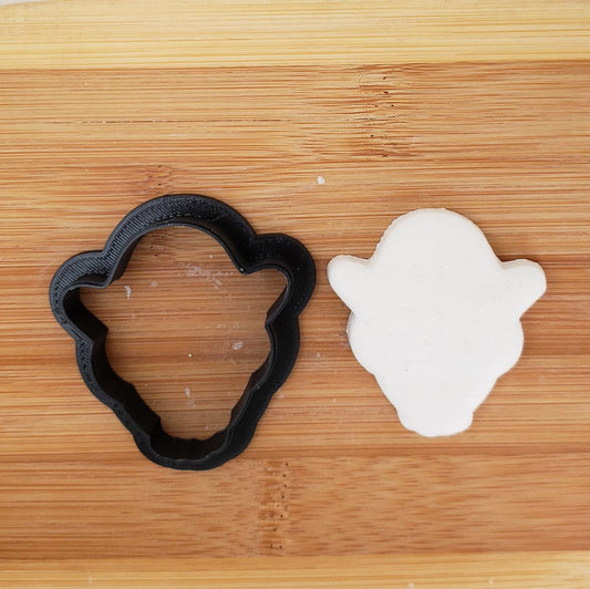 Pirate Head Shaped Cookie Cutter