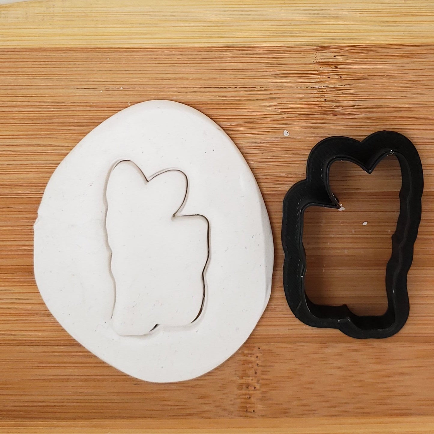 Deer Shaped Plastic Cookie Cutter