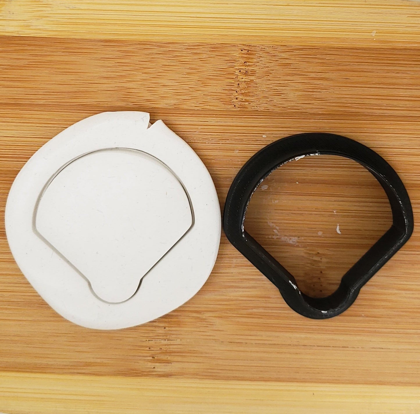 Baseball Field Shaped Plastic Cookie Cutter