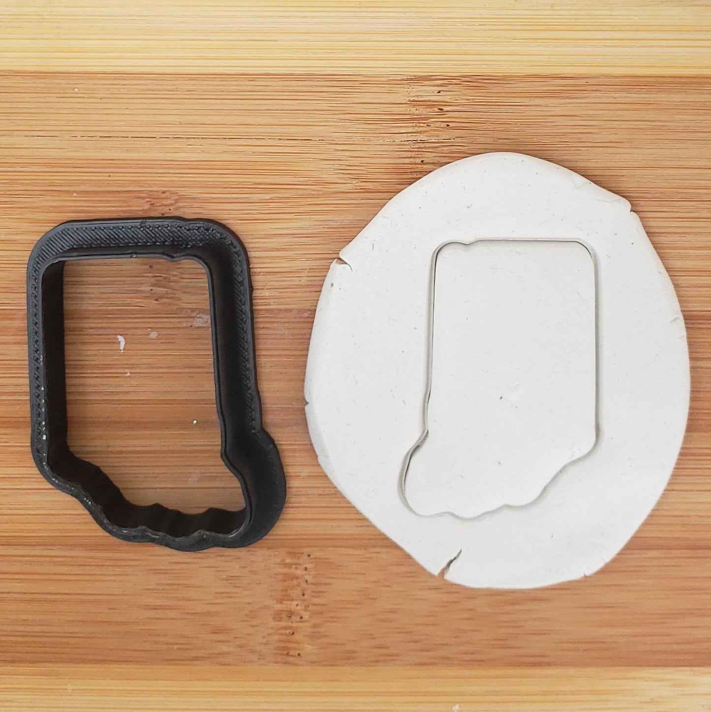 State of Indiana Shaped Cookie Cutter