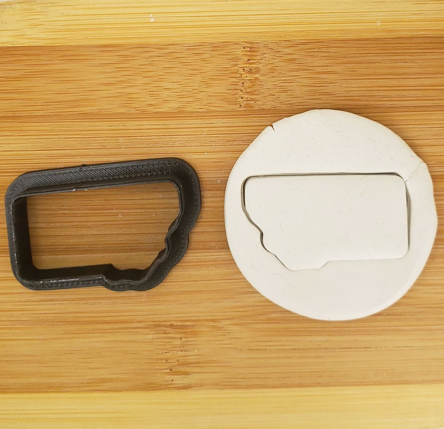 State of Montana Shaped Cookie Cutter