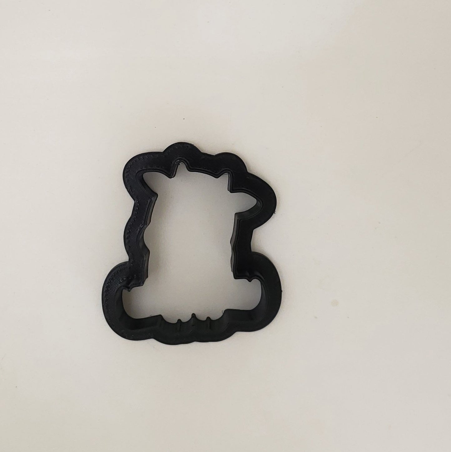Sitting Cow Shaped Cookie Cutter