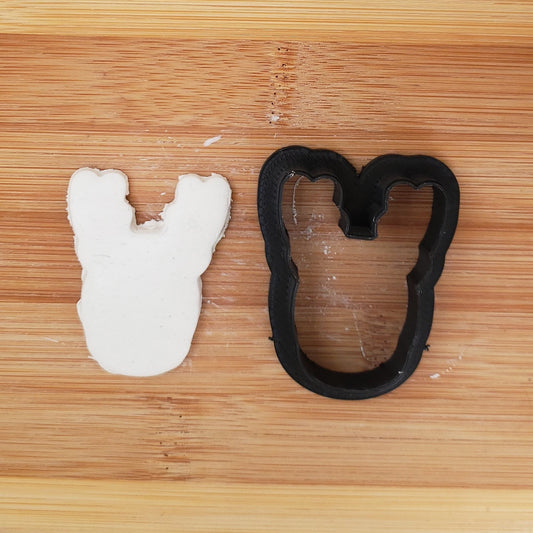 Reindeer Head Shaped Cookie Cutter