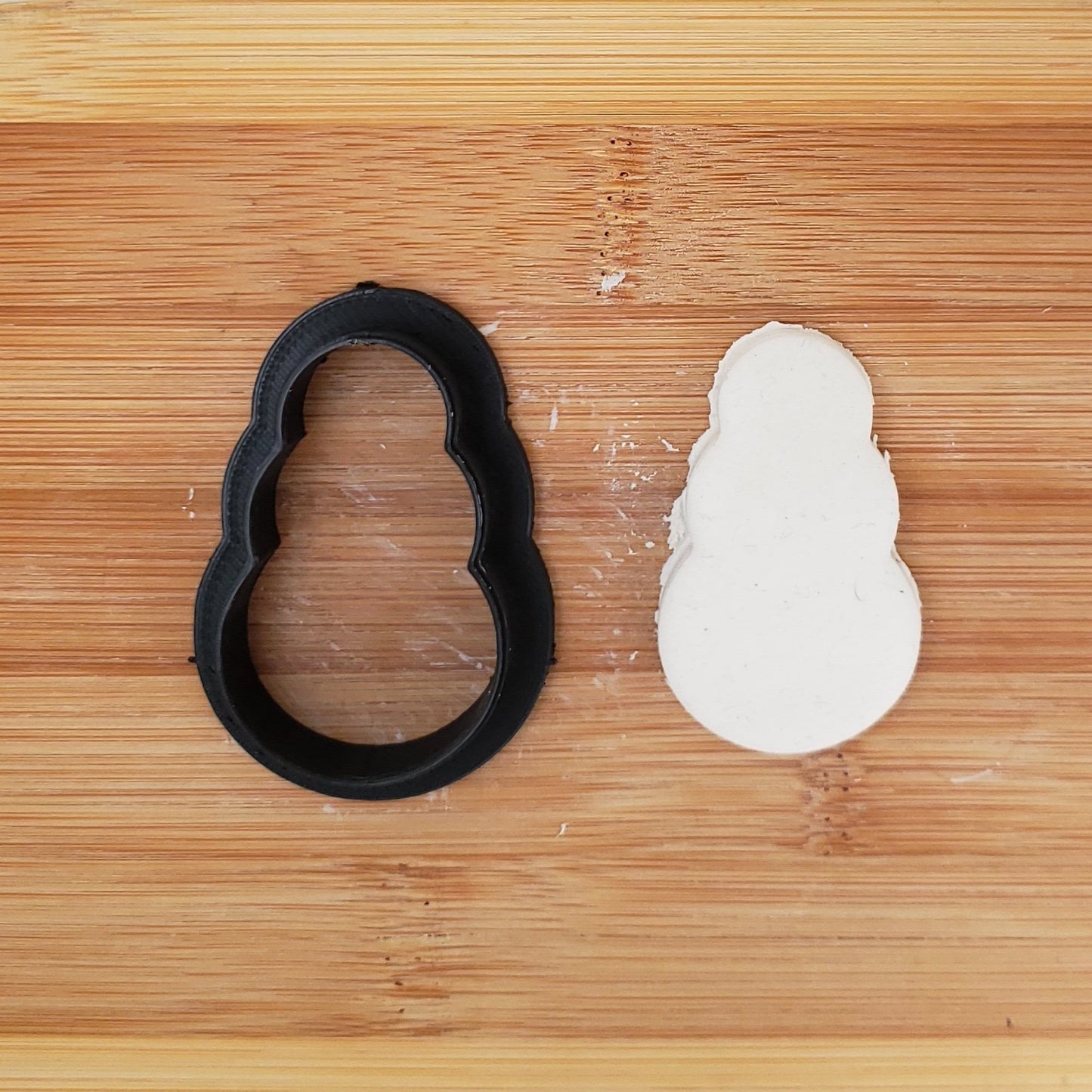 Snowman Shaped Cookie Cutter