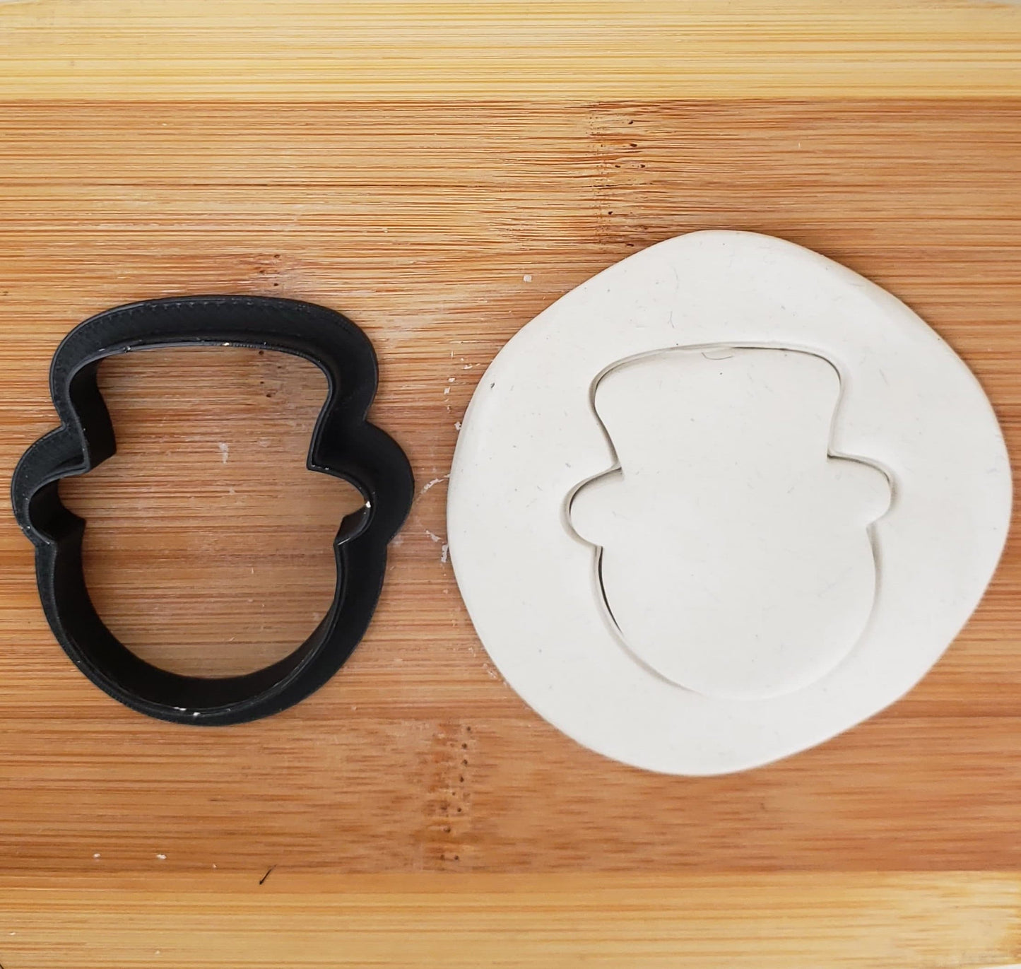 Snowman Head Shaped Cookie Cutter