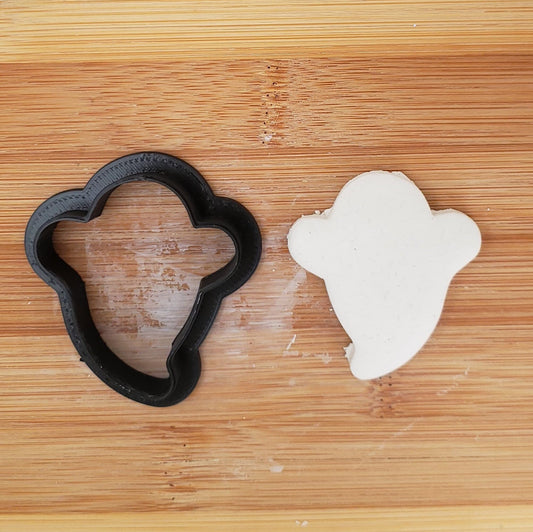 Ghost Shaped Plastic Cookie Cutter
