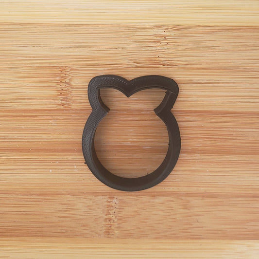 Orange Shaped Plastic Cookie Cutter
